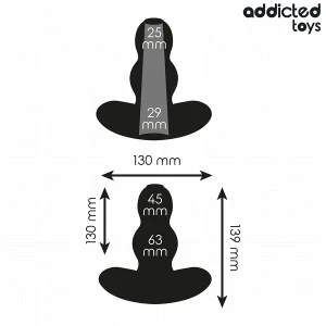 ADDICTED TOYS - TAPPO ANALE CAVO TAGLIA XL 13,9 CM